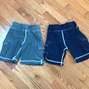 Boys Hanna Andersson 3T 90 shorts lot blue grey